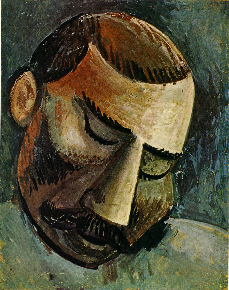 Picasso Head of a man 1908